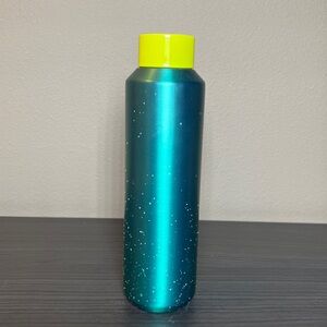 Starbucks 2020 Vacuum Insulated Speckled Teal Yellow Water Bottle NWT 20 OZ 🟢🟡